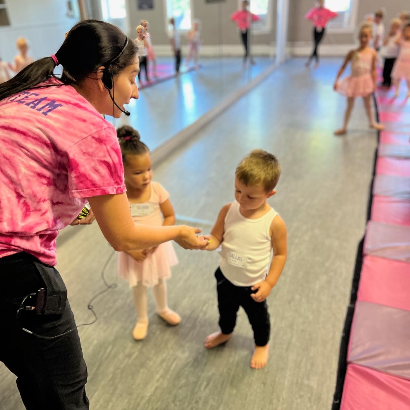 young dancers acro