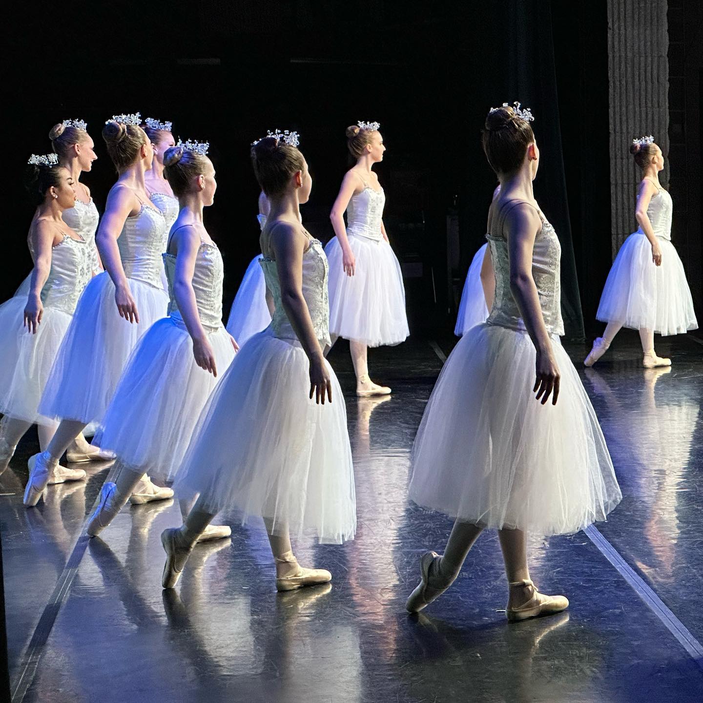 ballerinas on stage